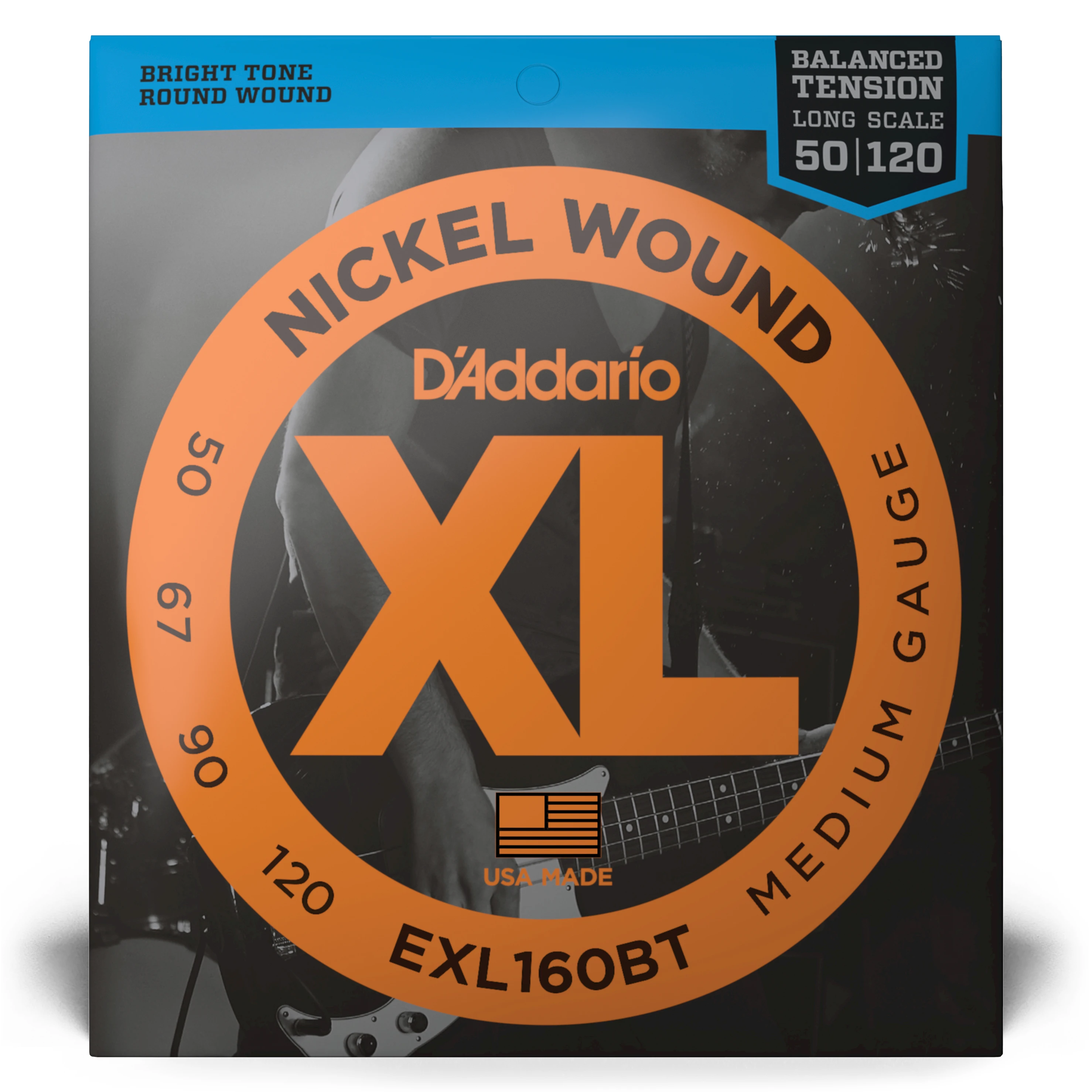 D´Addario EXL160BT 50-120 Bass Balanced Tension